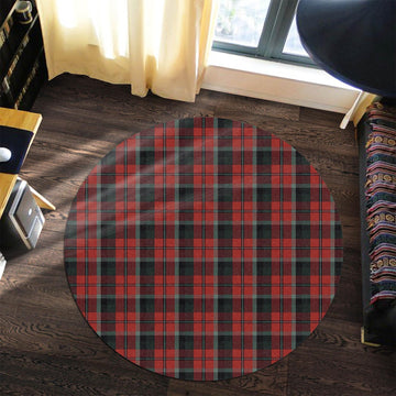 Montrose Tartan Round Rug Premium Round Rug - Tartan Vibes Clothing