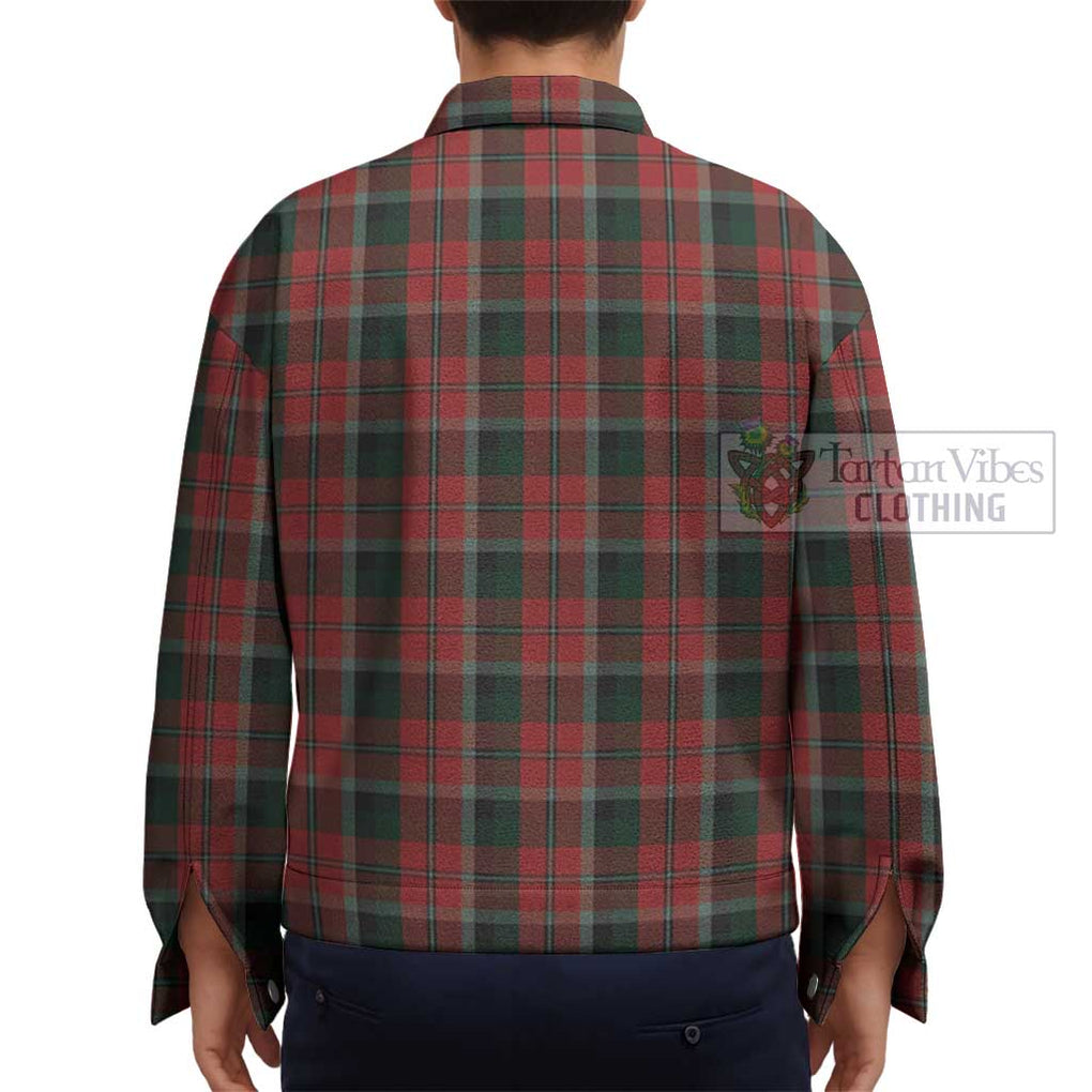 Montrose Tartan Unisex Lapel Cotton Jacket - Tartan Vibes Clothing