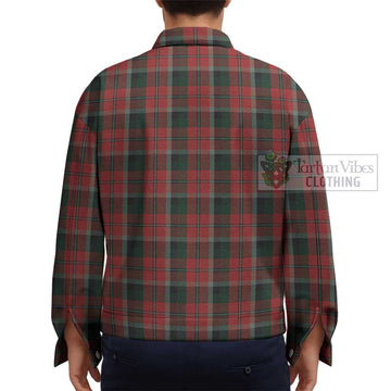 Montrose Tartan Unisex Lapel Cotton Jacket - Tartan Vibes Clothing
