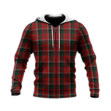 Montrose Tartan Knitted Hoodie - Tartan Vibes Clothing