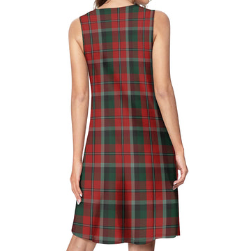 Montrose Tartan Womens Casual Dresses - Tartan Vibes Clothing
