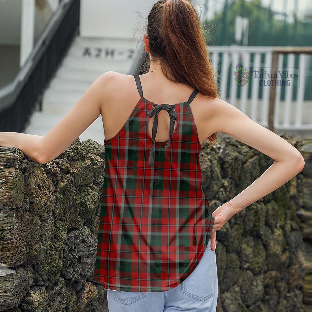 Montrose Tartan Loose Halter Neck Camisole - Tartan Vibes Clothing