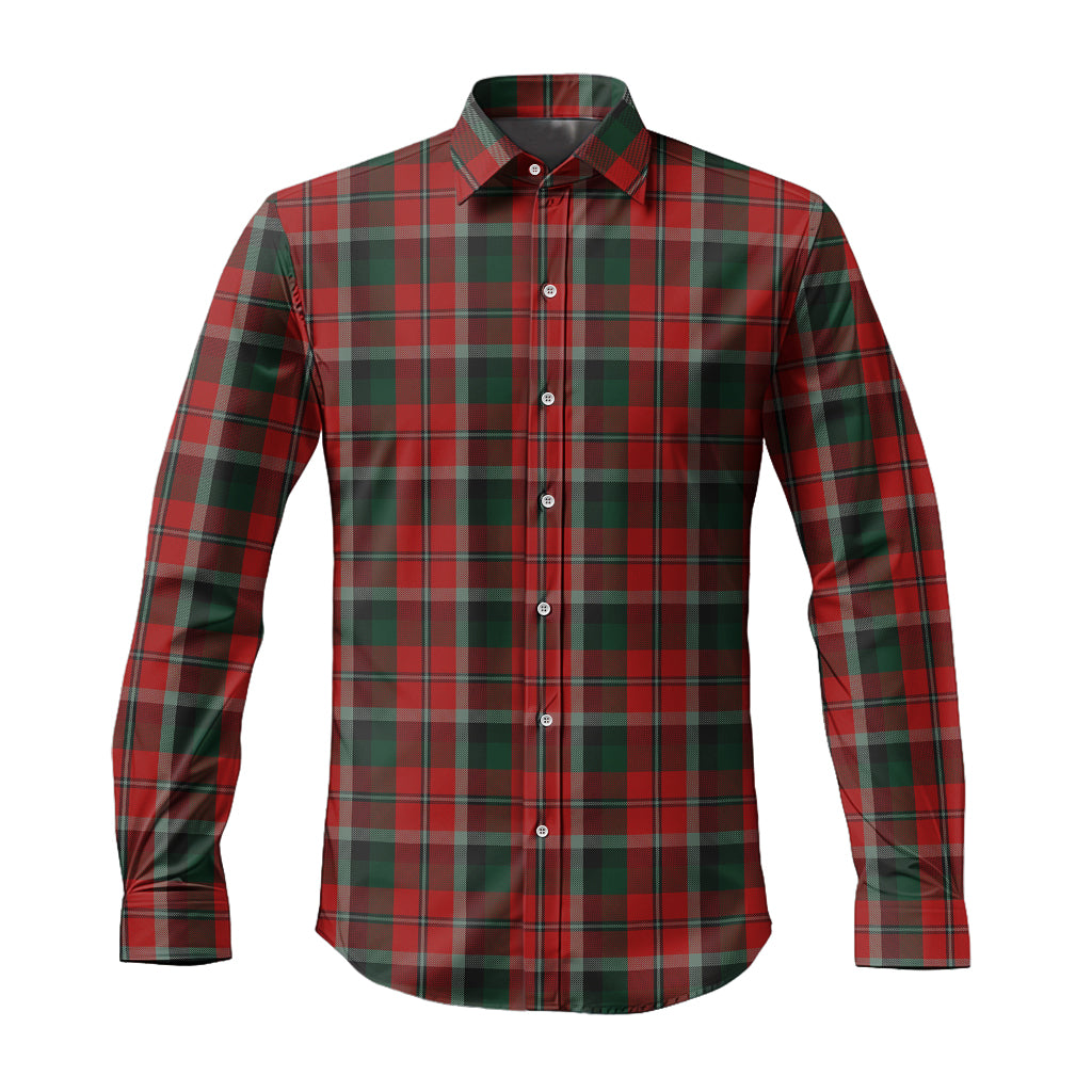 Montrose Tartan Long Sleeve Button Up Shirt Men's Shirt - Tartan Vibes Clothing
