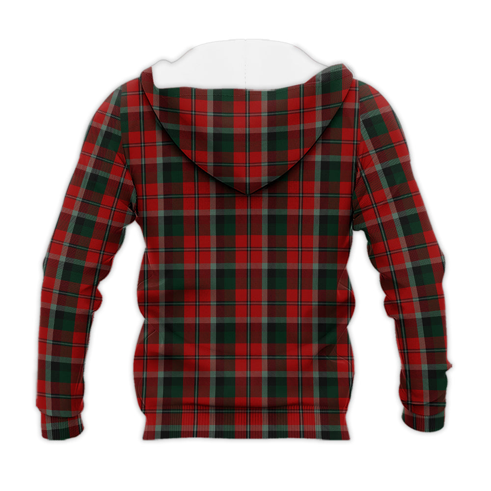 Montrose Tartan Knitted Hoodie - Tartan Vibes Clothing
