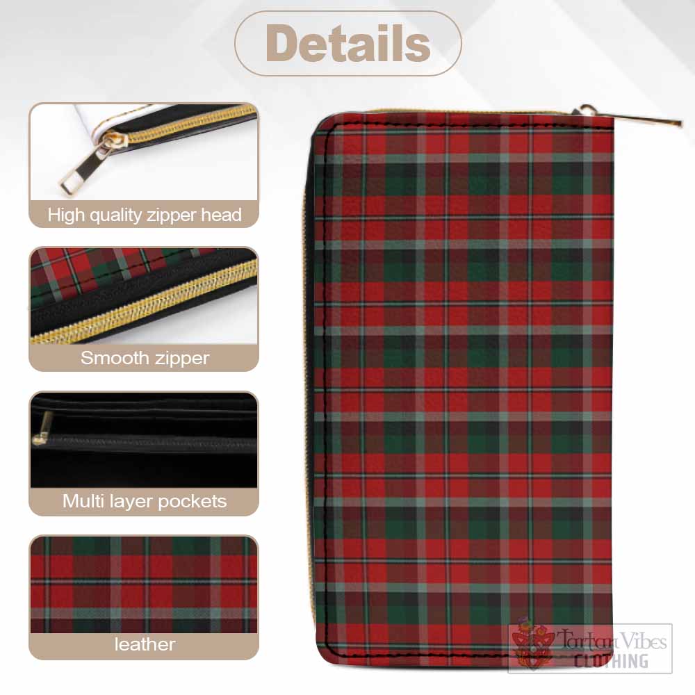 Montrose Tartan Women's Leather Wallet - Tartan Vibes Clothing