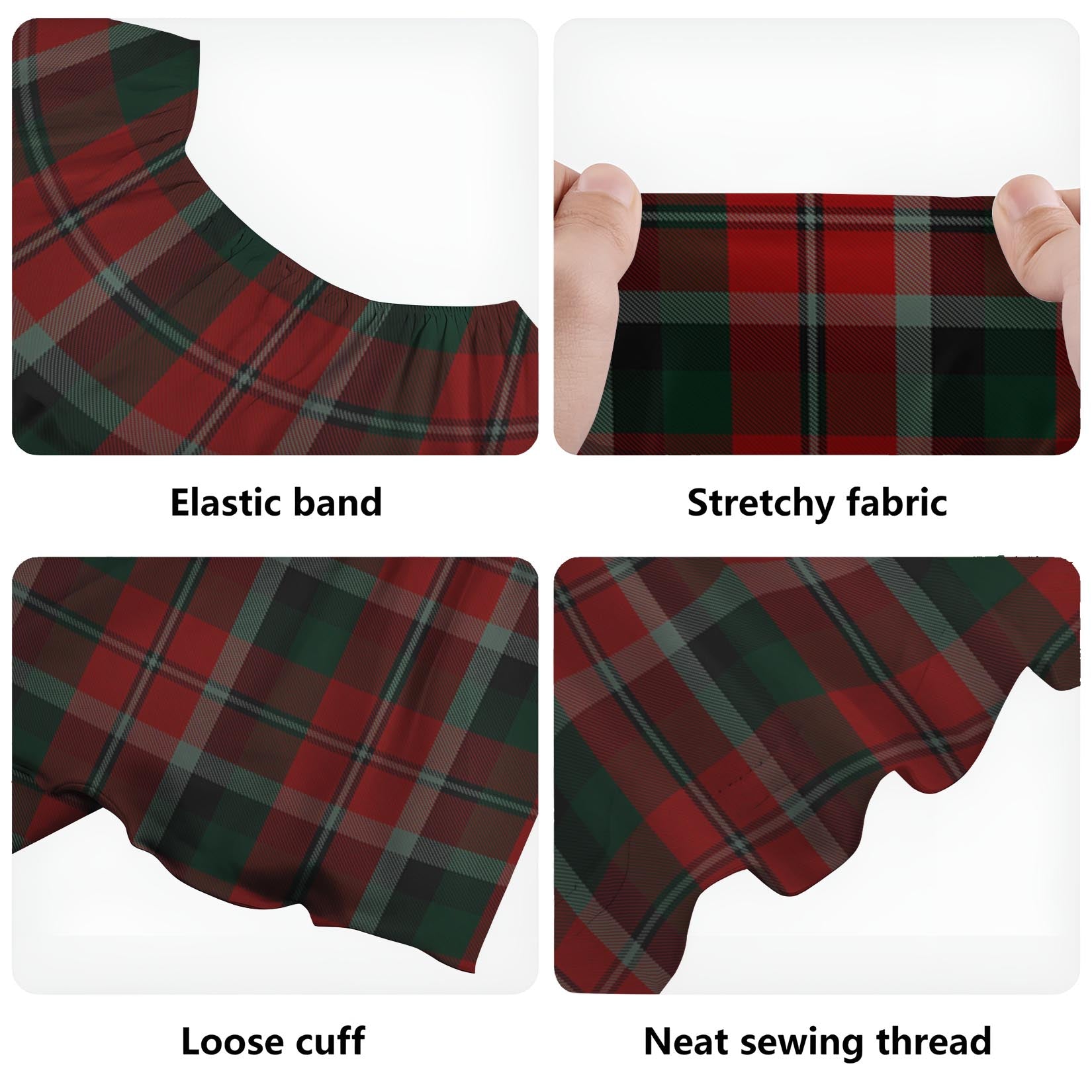 Montrose Tartan Off Shoulder Long Dress - Tartan Vibes Clothing