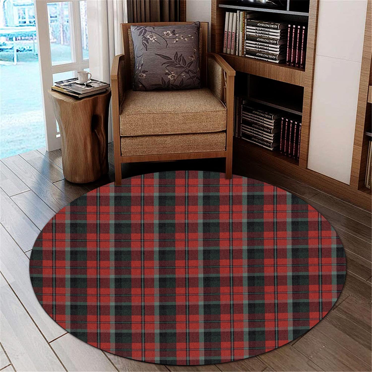 Montrose Tartan Round Rug - Tartan Vibes Clothing