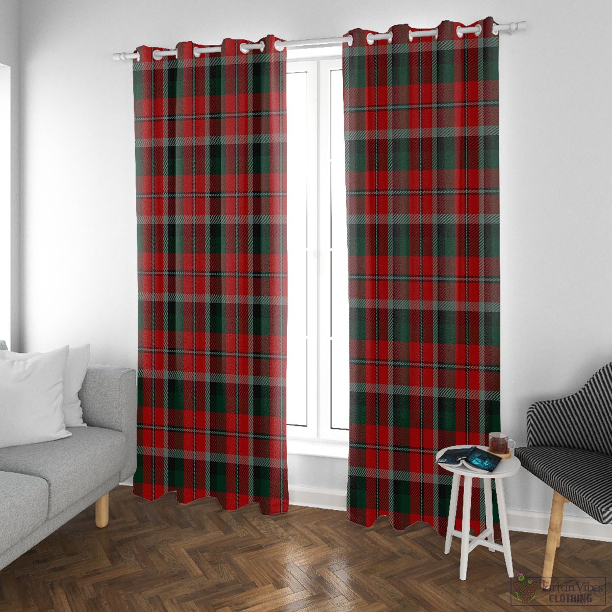 Montrose Tartan Window Curtain