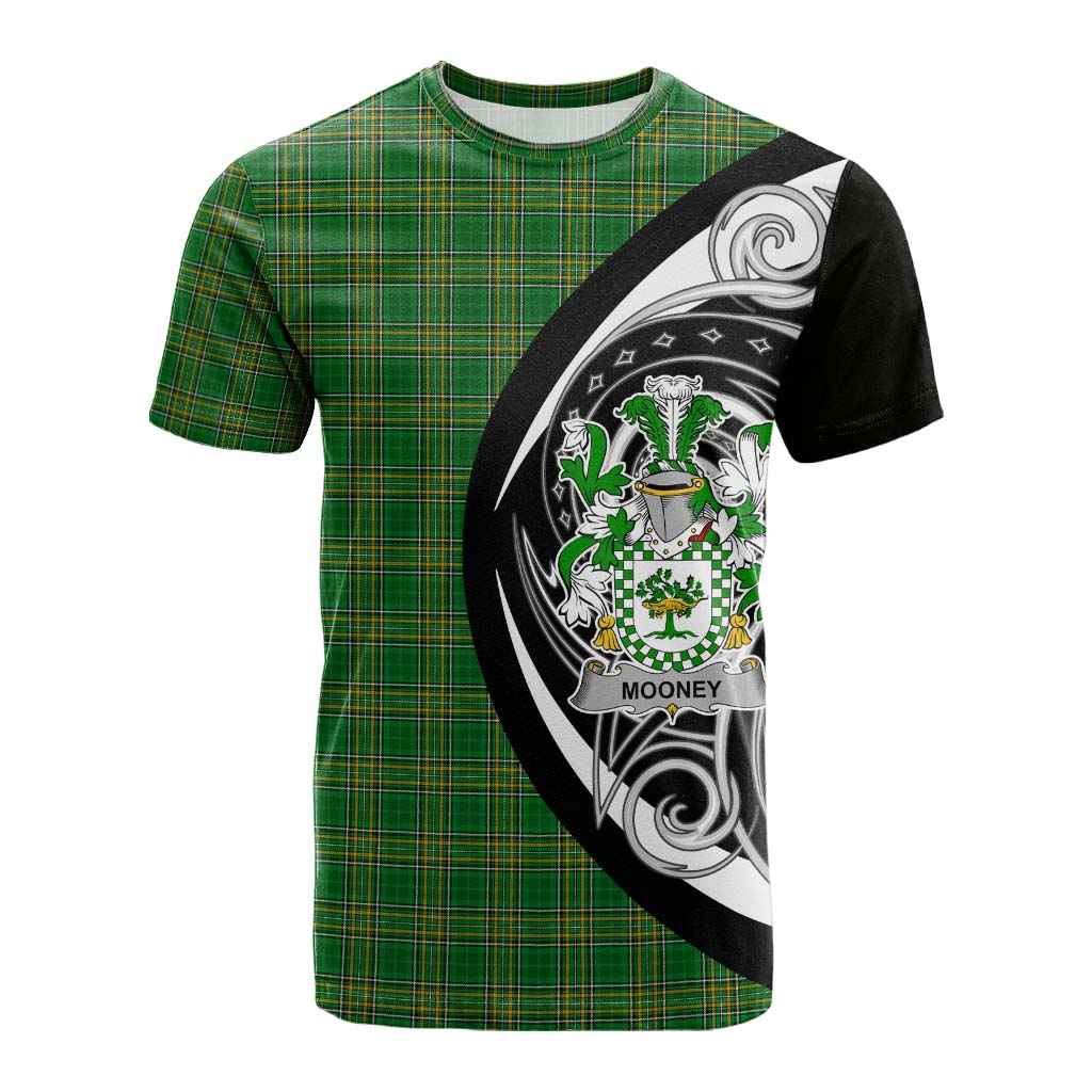 Mooney Irish Clan Cotton T-shirt Celtic Circle Style Kid's Shirt - Tartan Vibes Clothing
