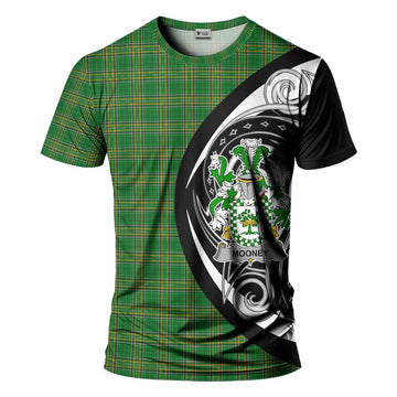 Tartan Vibes Clothing Mooney Irish Clan T-Shirt Celtic Circle Style