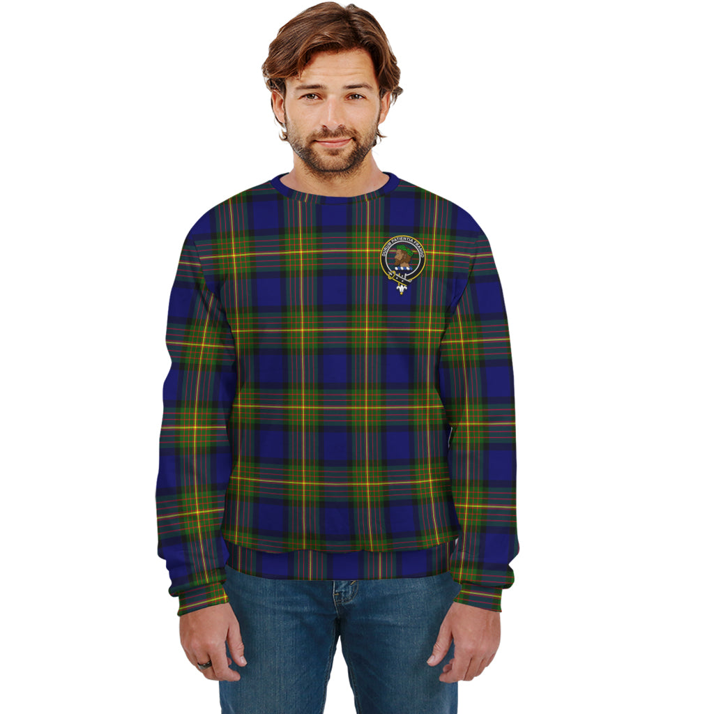 Ross Hunting Modern Tartan Crest Sweatshirt