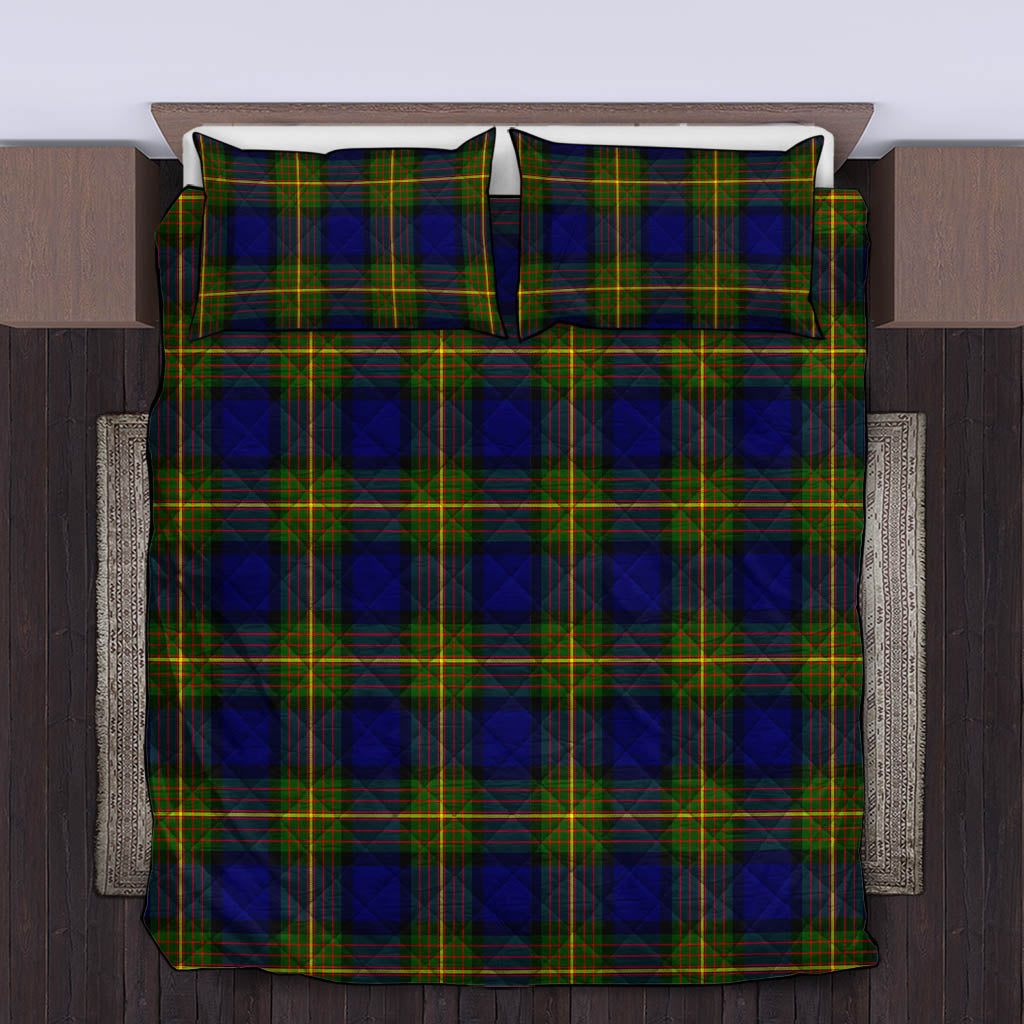 Moore Tartan Quilt Bed Set King - Tartan Vibes Clothing