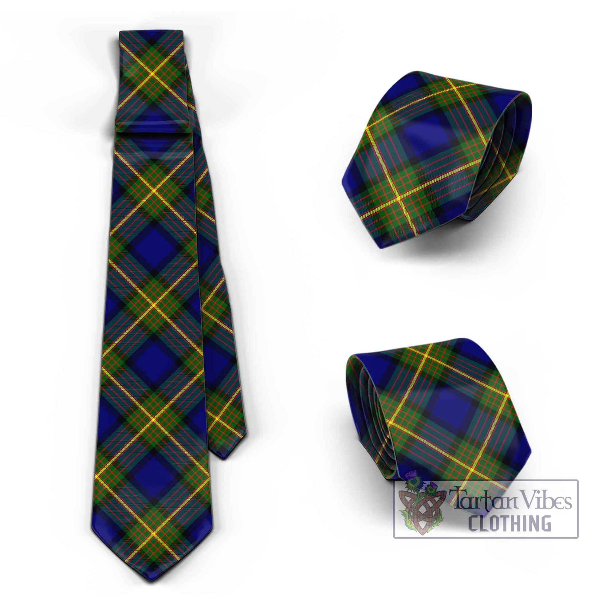 Moore Tartan Classic Necktie Cross Style Necktie One Size - Tartan Vibes Clothing