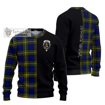 Moore Tartan Ugly Sweater with Family Crest and Half Of Me Style Unisex - Tartan Vibes Clothing