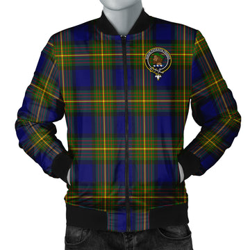 Moore Tartan Bomber Jacket with Family Crest Unisex - Tartan Vibes Clothing