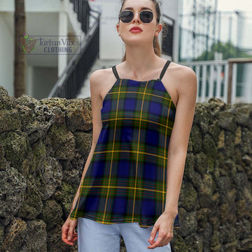 Moore Tartan Loose Halter Neck Camisole Women - Tartan Vibes Clothing
