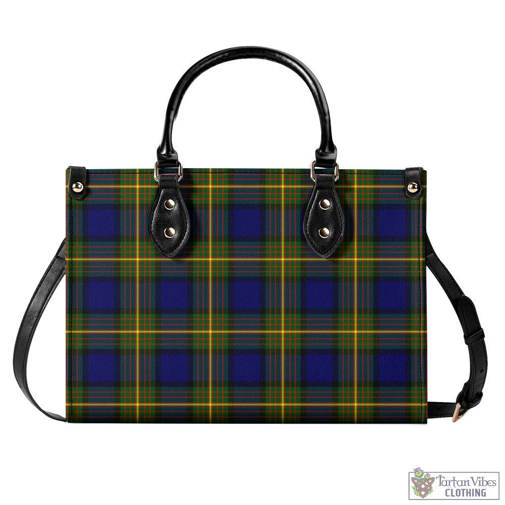 Moore Tartan Luxury Leather Handbags L - Tartan Vibes Clothing