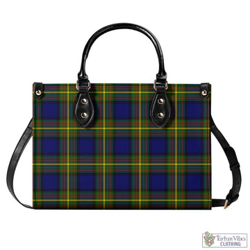 Moore Tartan Luxury Leather Handbags L - Tartan Vibes Clothing