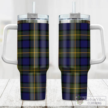 Moore Tartan Tumbler with Handle One Size 40 OZ - Tartan Vibes Clothing