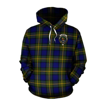 Moore Tartan Cotton Hoodie with Family Crest Celtic Skull Style Pullover Hoodie XS - Tartan Vibes Clothing
