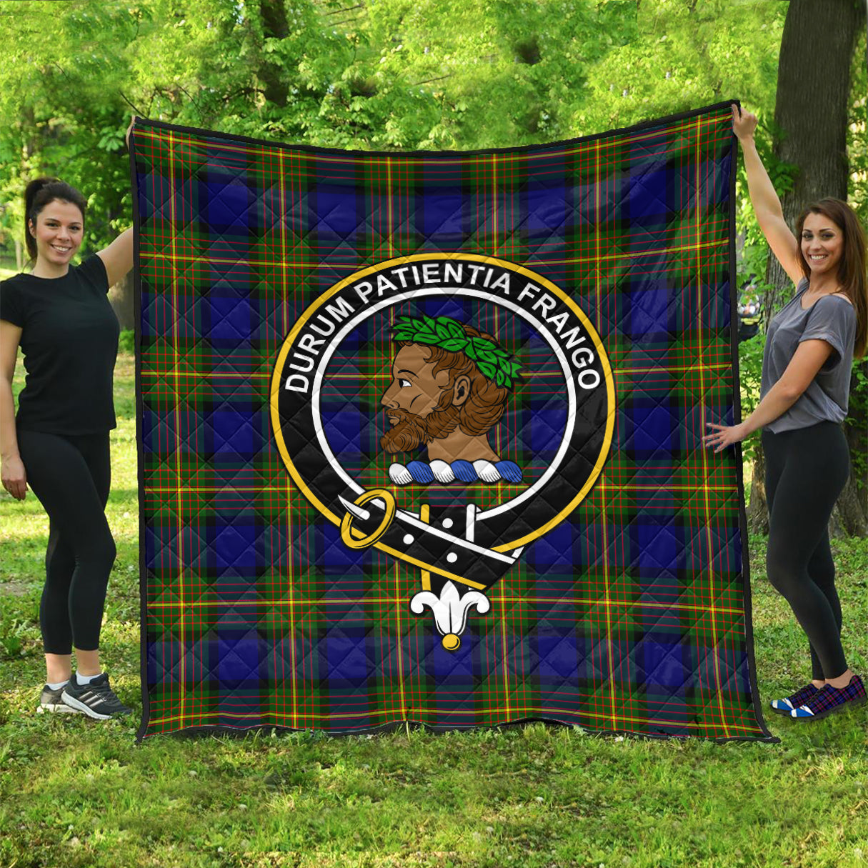 moore-tartan-quilt-with-family-crest