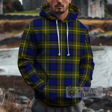 Moore Tartan Cotton Hoodie Zip Hoodie - Tartan Vibes Clothing