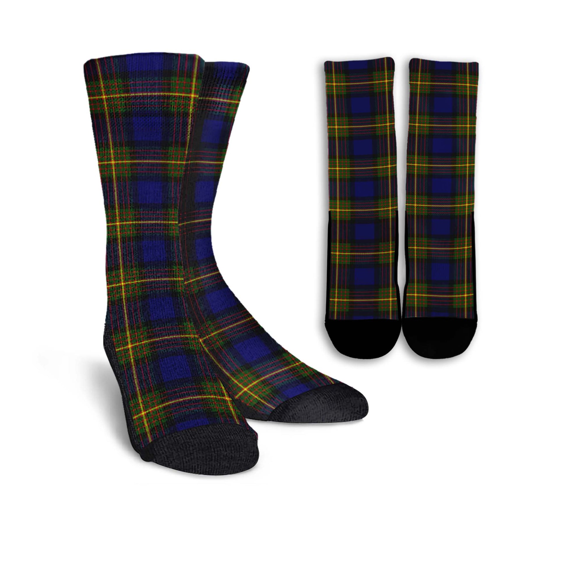 Moore Tartan Crew Socks Crew Socks - Tartan Vibes Clothing