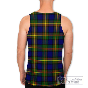 Moore Tartan Men's Tank Top with Family Crest DNA In Me Style - Tartan Vibes Clothing