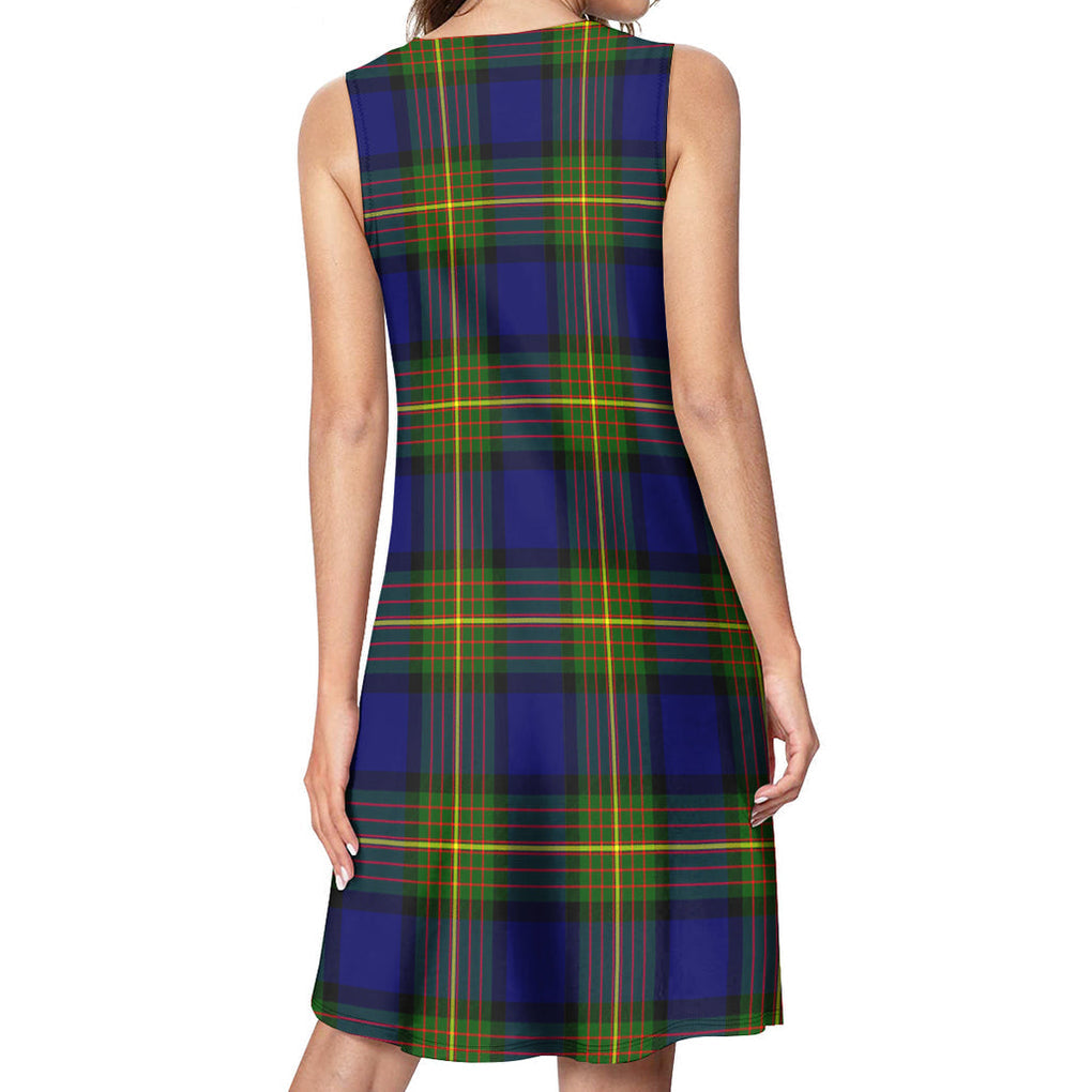 Moore Tartan Womens Casual Dresses - Tartanvibesclothing