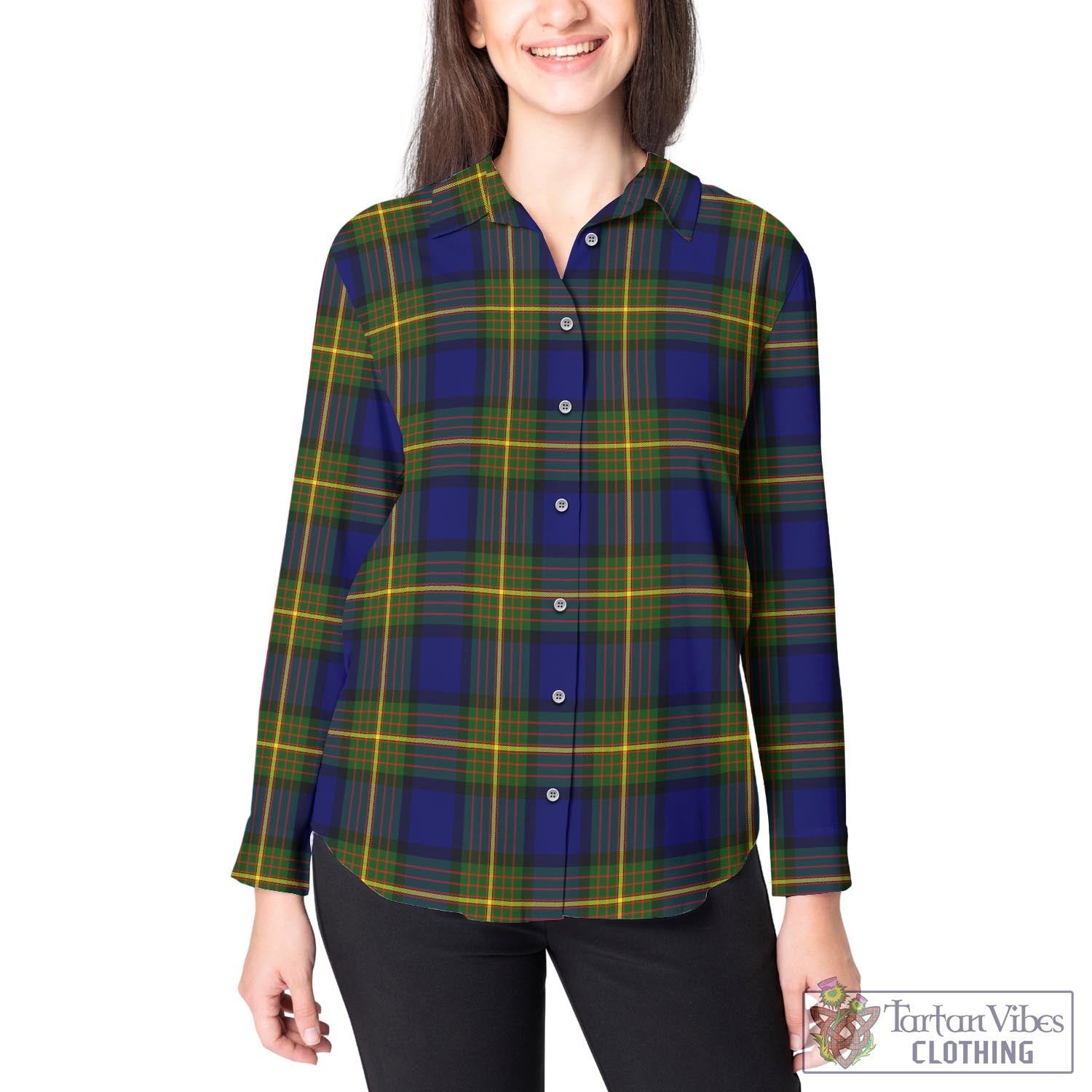 Moore Tartan Women's Casual Shirt - Tartan Vibes Clothing