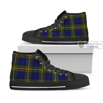 Moore Tartan High Top Shoes - Tartan Vibes Clothing