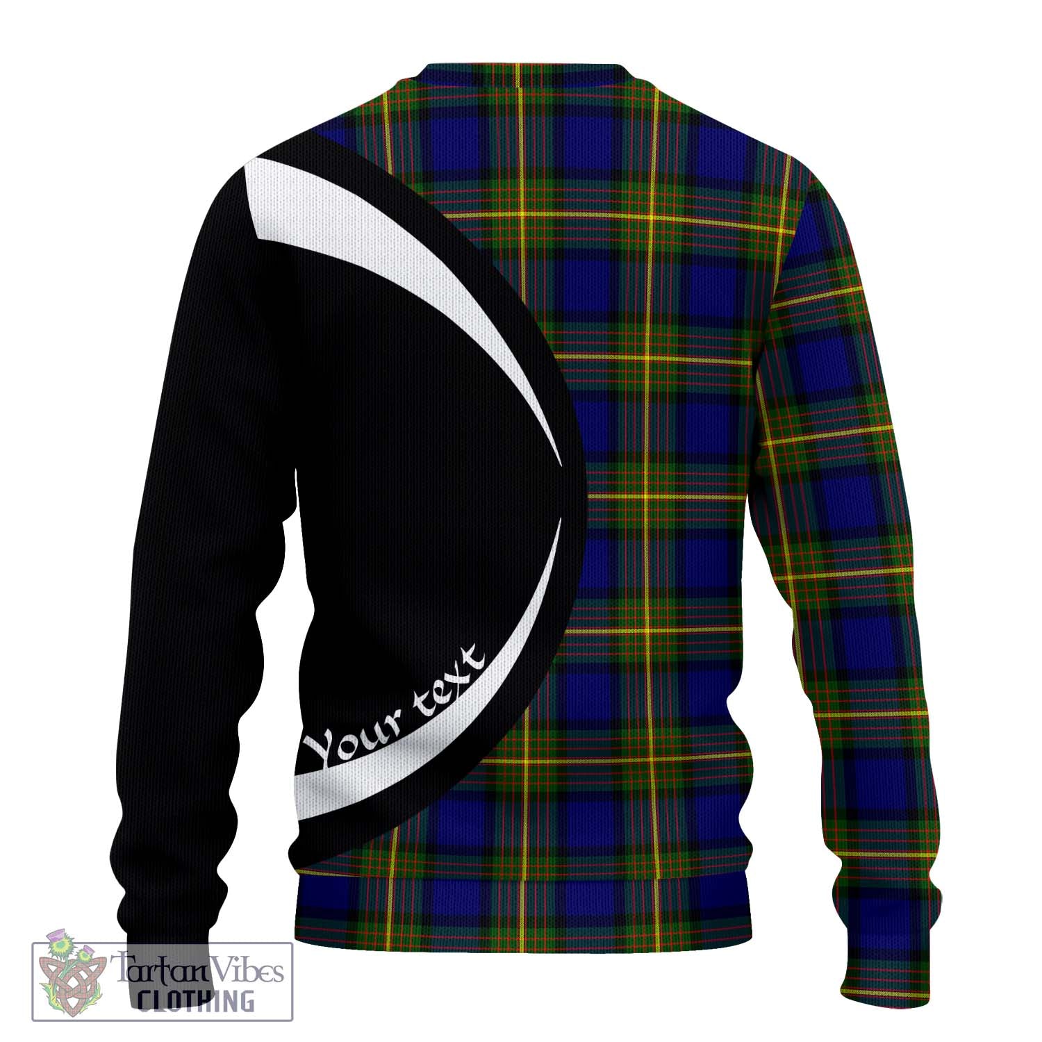 Moore Tartan Ugly Sweater with Family Crest Circle Style - Tartan Vibes Clothing