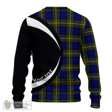 Moore Tartan Ugly Sweater with Family Crest Circle Style - Tartan Vibes Clothing