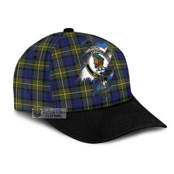 Moore Tartan Classic Cap with Family Crest In Me Style