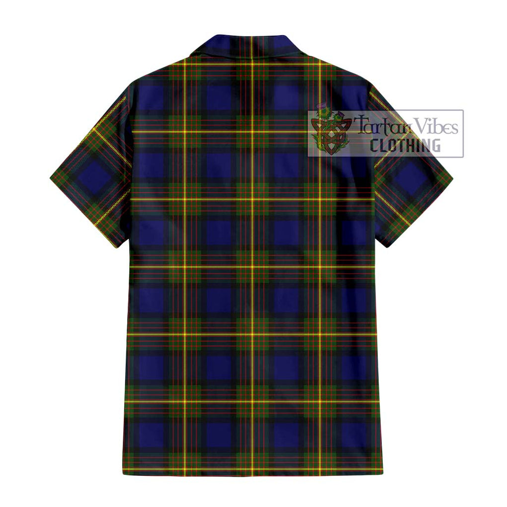 Moore Tartan Hawaiian Shirt with Family Crest DNA In Me Style - Tartan Vibes Clothing