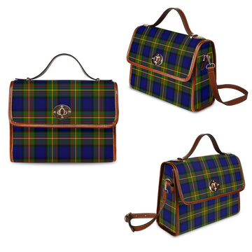 moore-tartan-leather-strap-waterproof-canvas-bag