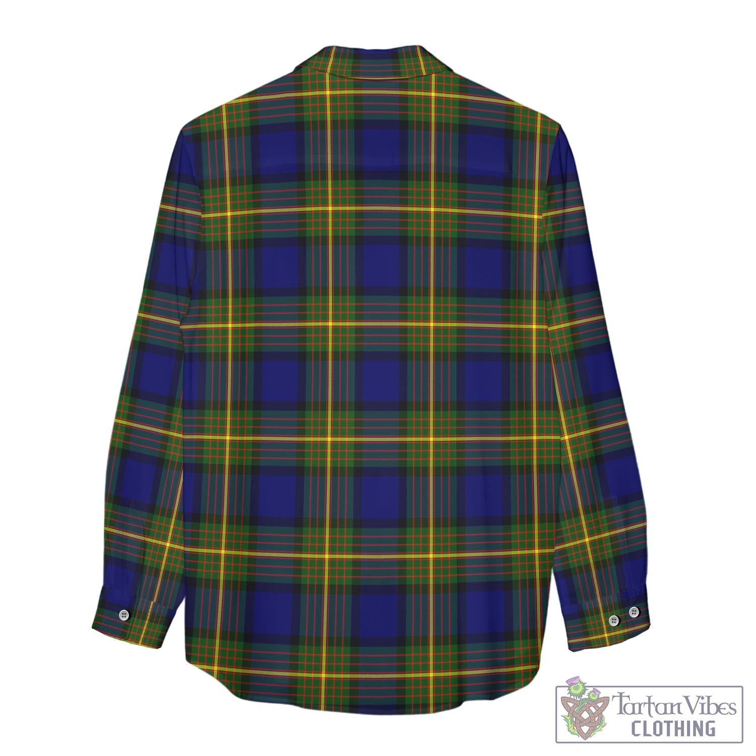 Tartan Vibes Clothing Moore Tartan Womens Casual Shirt with Family Crest