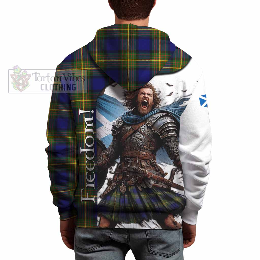 Moore Crest Tartan Hoodie Inspired by the Freedom of Scottish Warrior - Tartan Vibes Clothing