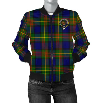Moore Tartan Bomber Jacket with Family Crest