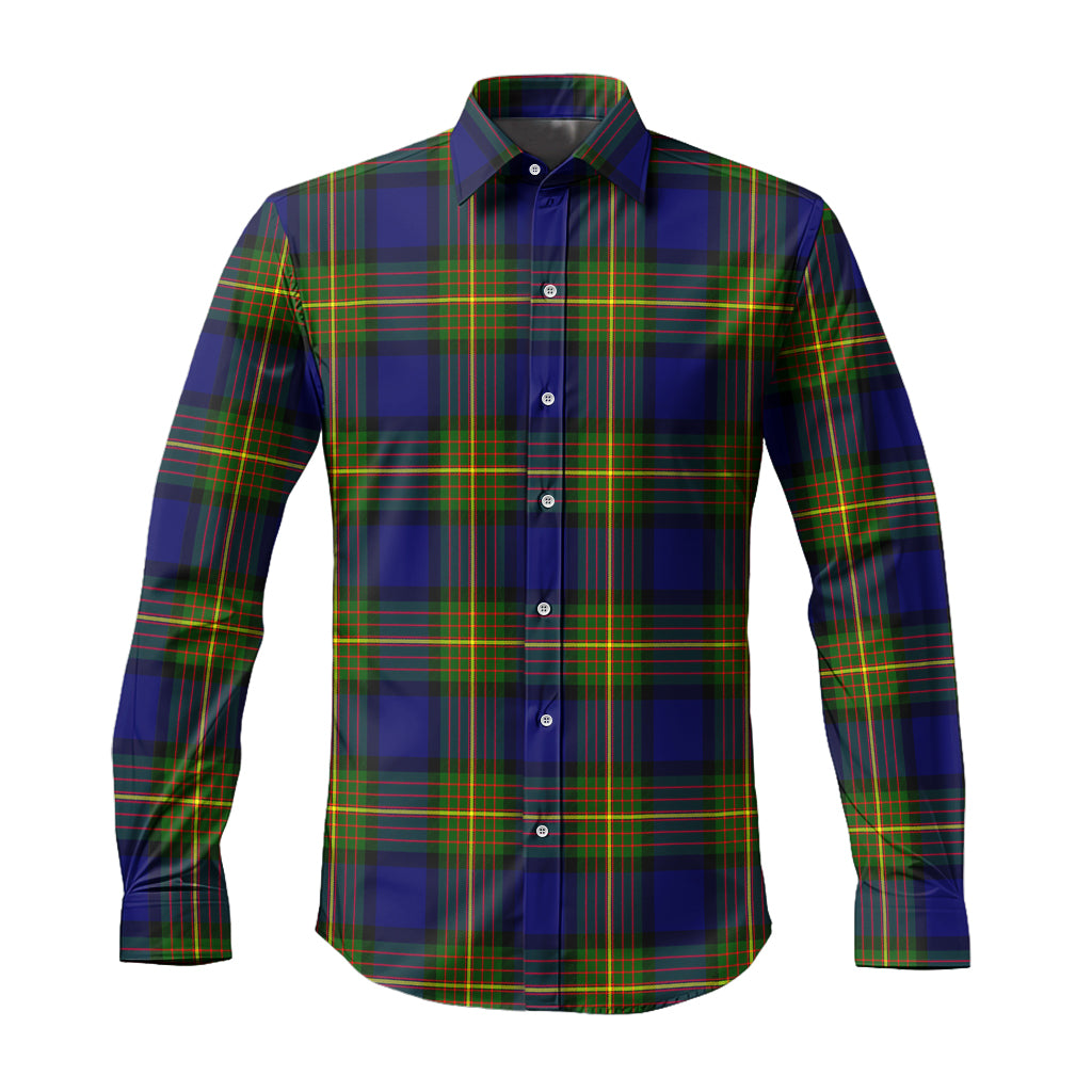 Moore Tartan Long Sleeve Button Up Shirt Men's Shirt - Tartan Vibes Clothing