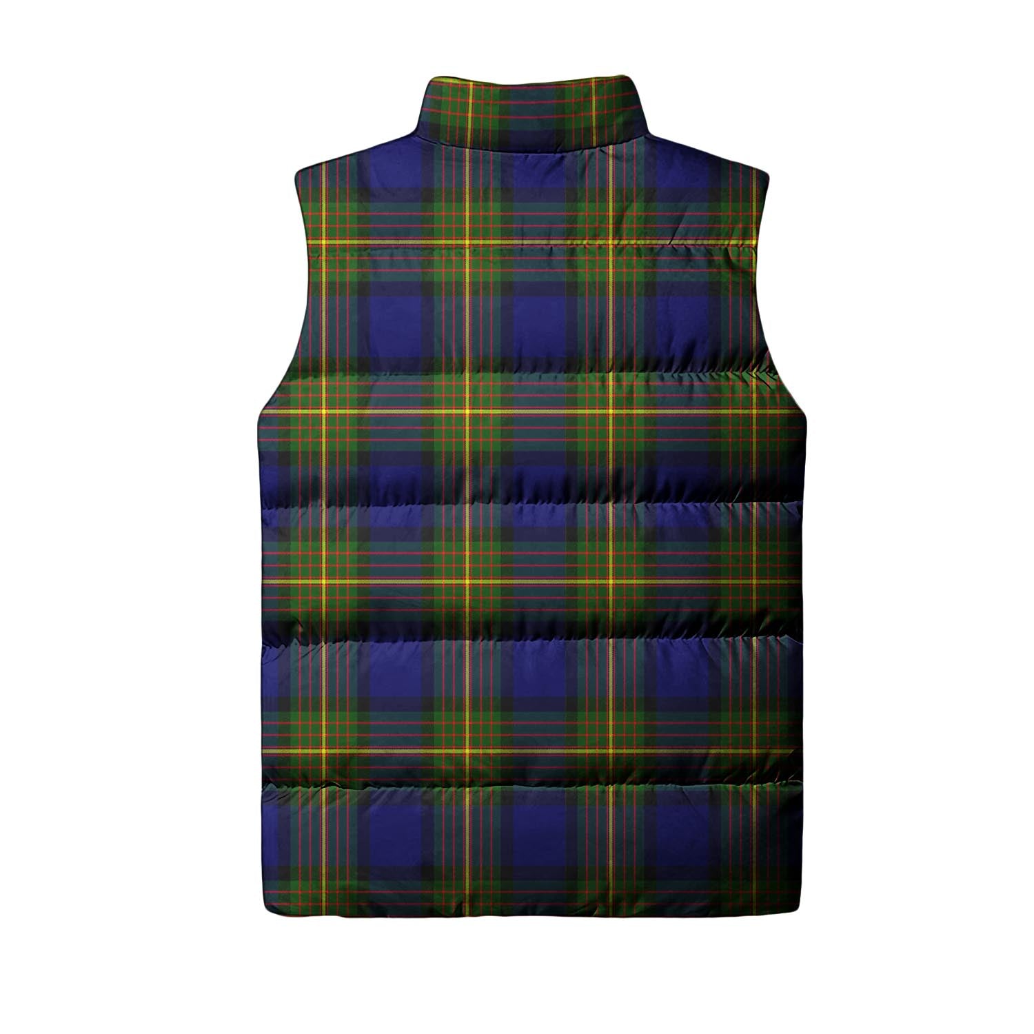 Moore Tartan Sleeveless Puffer Jacket Unisex L - Tartan Vibes Clothing