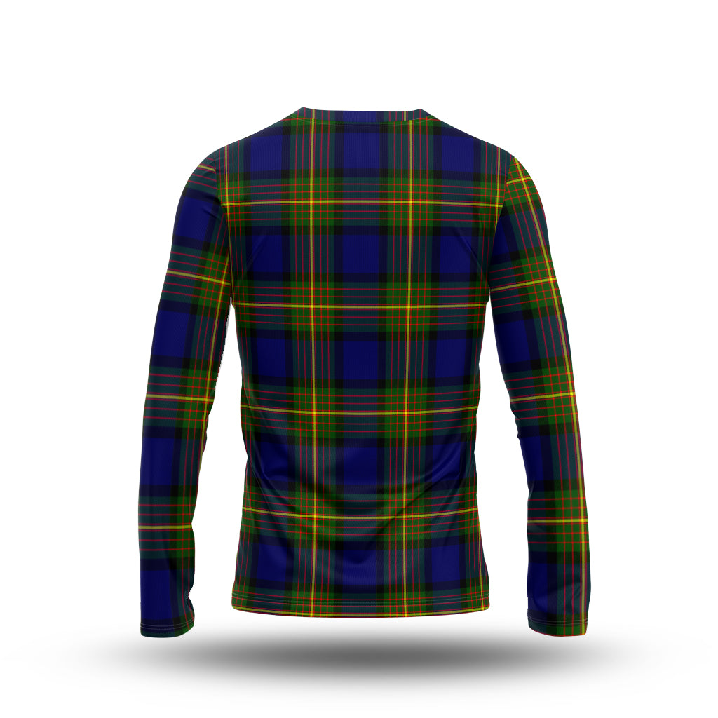 Moore Tartan Long Sleeve T-Shirt with Family Crest - Tartan Vibes Clothing