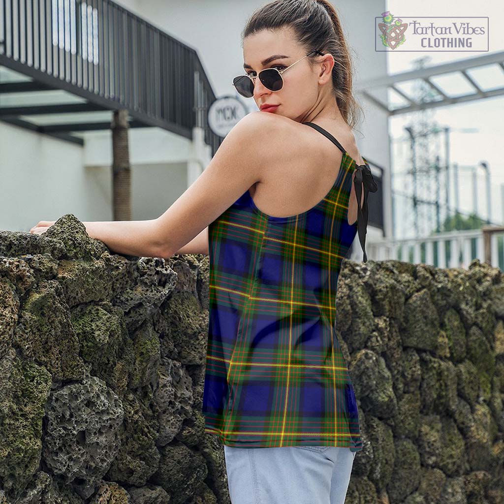 Moore Tartan Loose Halter Neck Camisole - Tartan Vibes Clothing