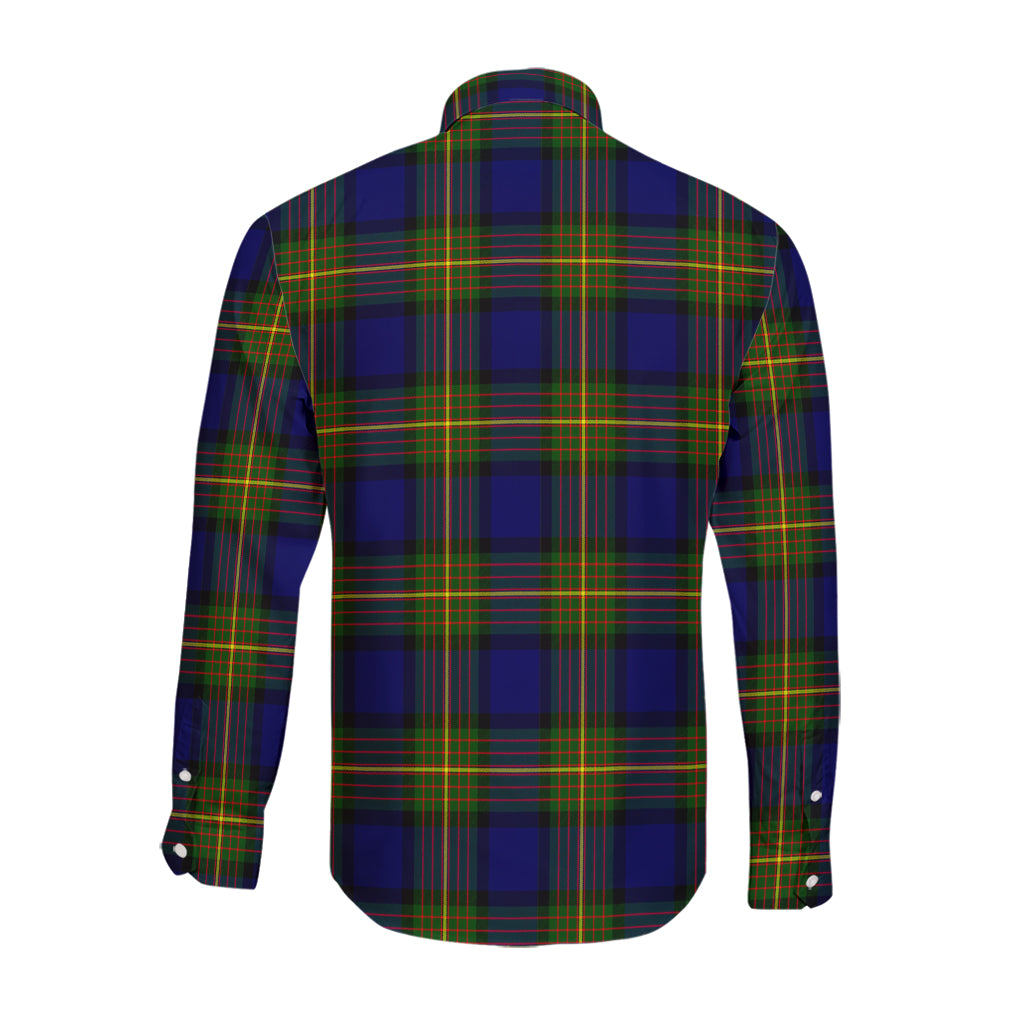 Moore Tartan Long Sleeve Button Up Shirt - Tartan Vibes Clothing