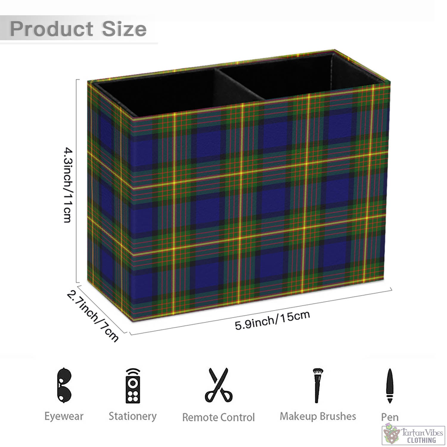 Moore Tartan Pen Holder - Tartan Vibes Clothing