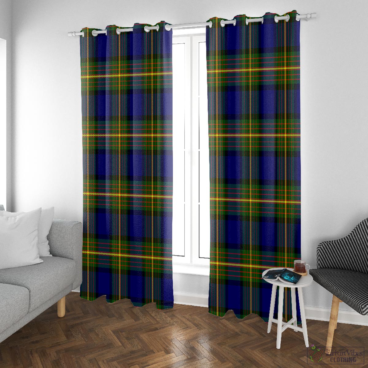 Moore Tartan Window Curtain