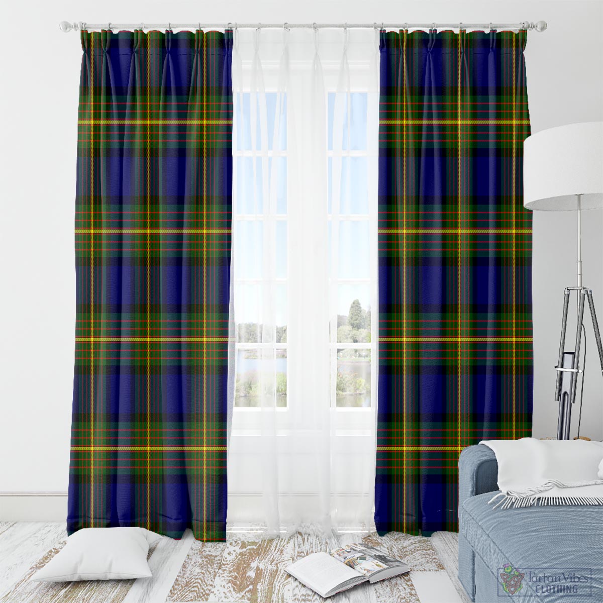 Moore Tartan Window Curtain