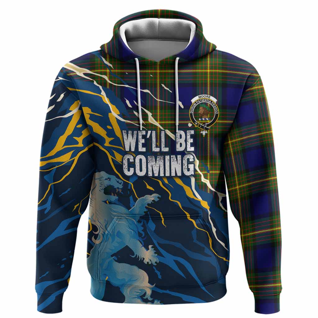 Moore Scotland Tartan Hoodie WC2026 Football - We'll Be Coming