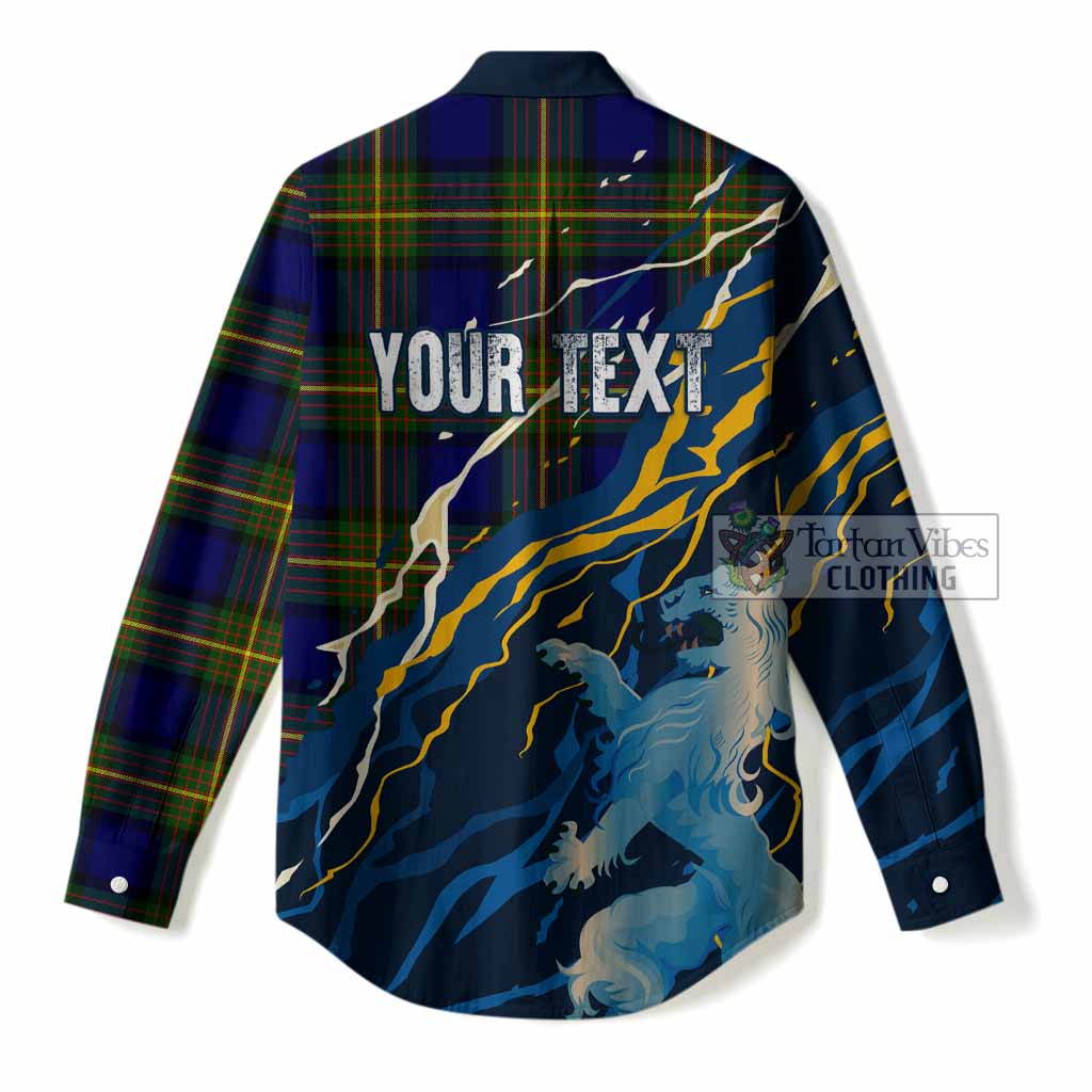 Moore Scotland Tartan Women Casual Shirt WC2026 Football - We'll Be Coming