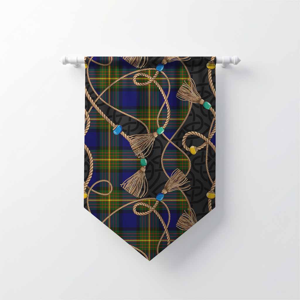 Moore Scottish Tartan Twisted Ropes Stylized Gonfalon Chevron - Tartan Vibes Clothing